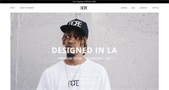 Desktop Screenshot of dope.com