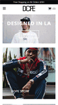Mobile Screenshot of dope.com