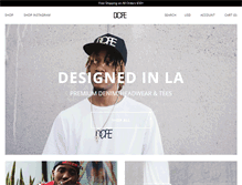 Tablet Screenshot of dope.com