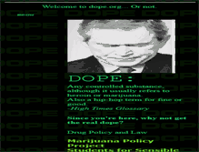 Tablet Screenshot of dope.org